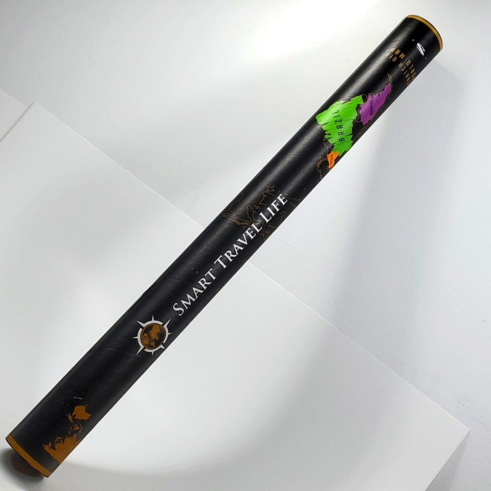 Scratch off World Travel Map NWT